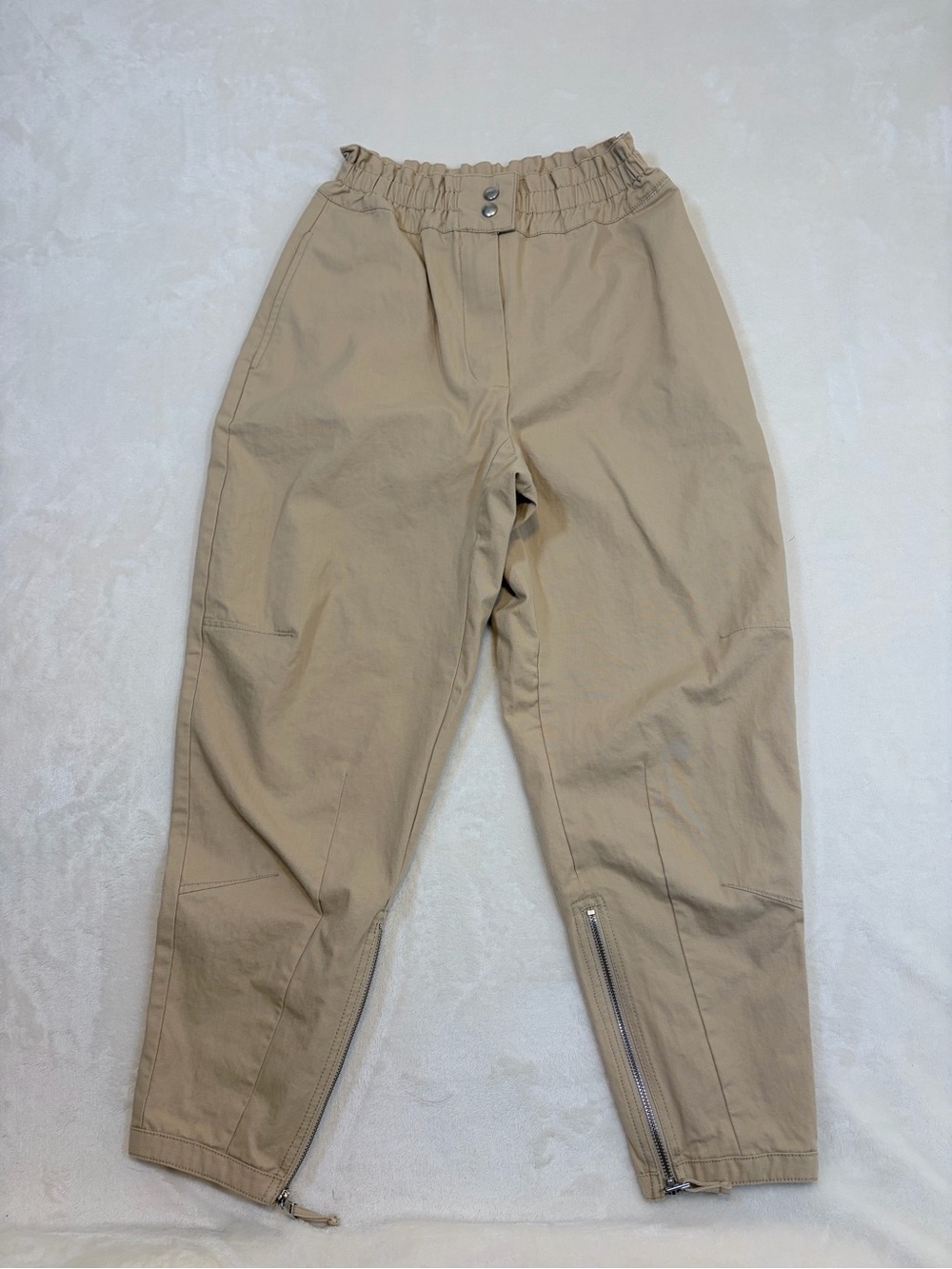 Mango (MNG) Utility Pants with Elastic Waist - Size XXS